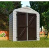 Skylight 6′ wide x 3.5′ deep plastic storage shed
