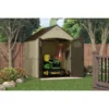 Outdoor Sutton 7 1/2 ft wide x 7 ft deep resin storage shed
