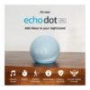 All-New Echo Dot (5th Gen. 2022 release) with clock | Smart speaker with clock and Alexa | Cloud Blue