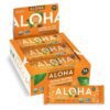 ALOHA Organic Plant Based Protein Bars |Peanut Butter Chocolate Chip | 12 Count. 1.98oz Bars | Vegan. Low Sugar. Gluten Free. Paleo. Low Carb. Non-GMO. Stevia Free. Soy Free. No Sugar Alcohols