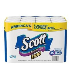 Scott Bath Tissue. 1. 100 Sheetsper Roll. 36 Count