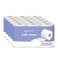 Amazon Basics 2-Ply Toilet Paper. 6 Rolls (Pack of 5). 30 Rolls total (Previously Solimo)