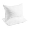 Beckham Hotel Collection Bed Pillows King Size Set of 2 ?C Down Alternative Bedding Gel Cooling Big Pillow for Back. Stomach or Side Sleepers