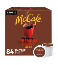 McCafe Premium Medium Roast K-Cup Coffee Pods. Premium Roast. 84 Count